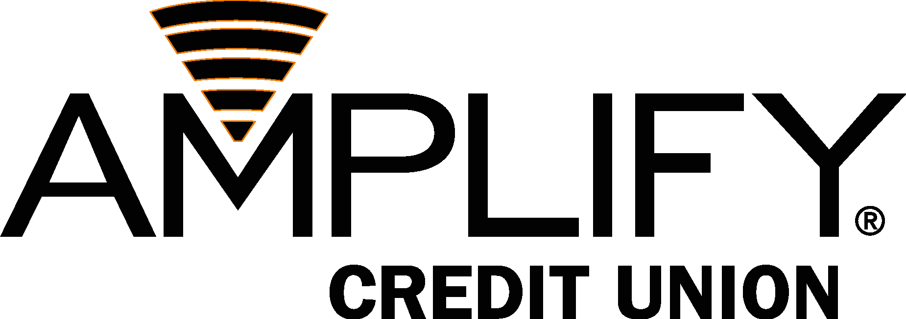 Amplify Credit Union Black Logo Vector Logo